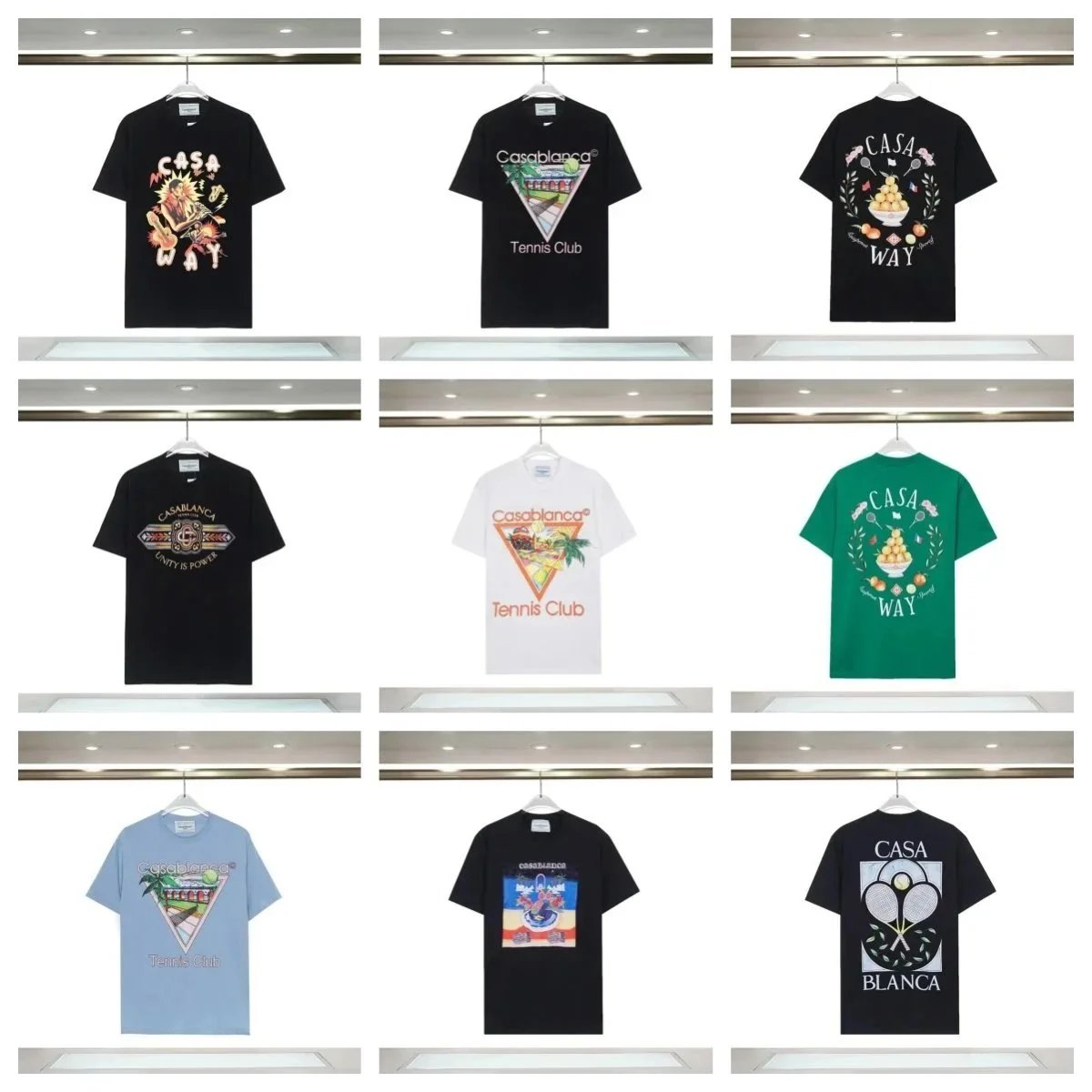 Casablanca Tennis Club T-Shirts [40 styles]