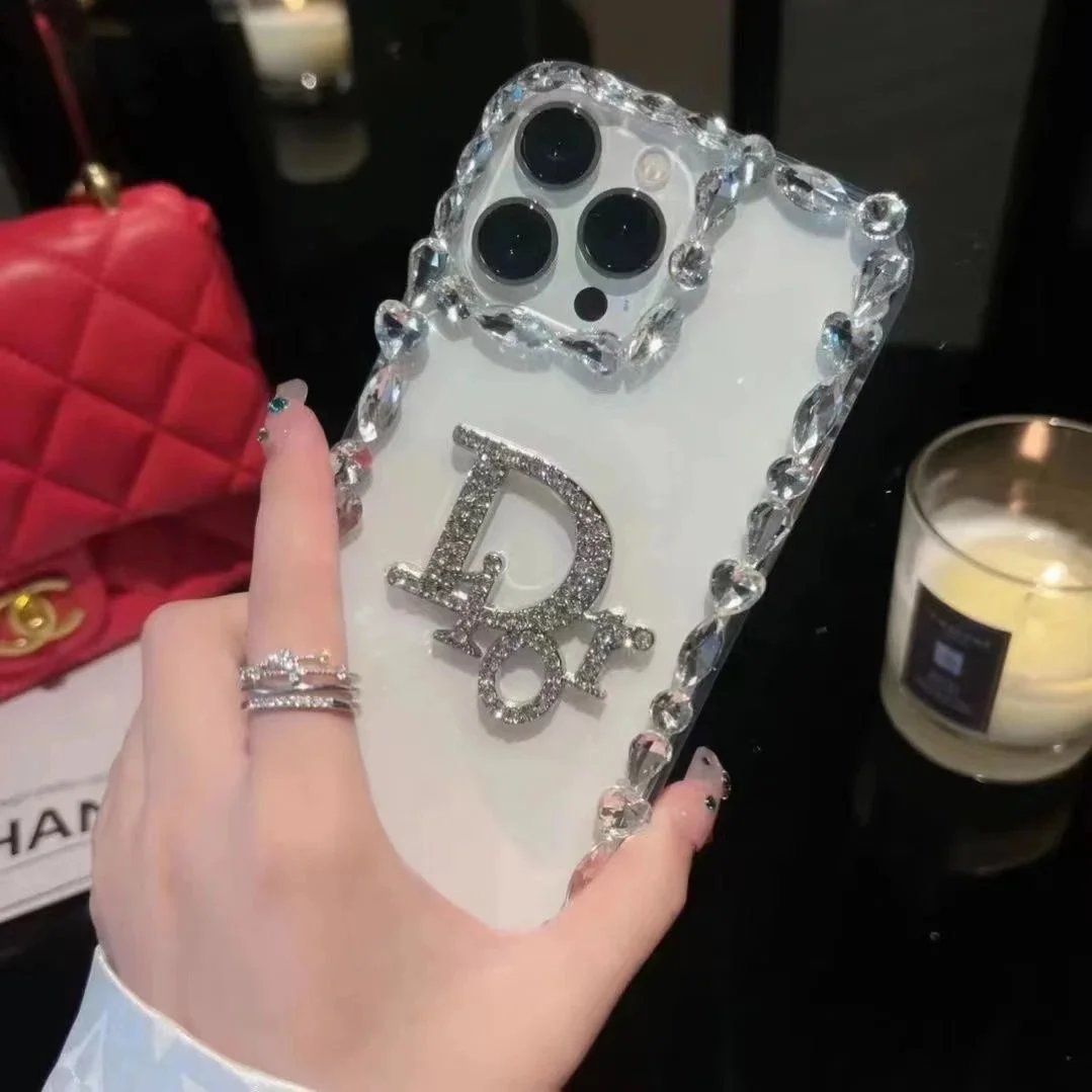Dior Crystal-Embellished iPhone Case
