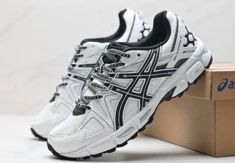 Asics Gel-Kayano 5 Black/Gray Running Shoes - 5