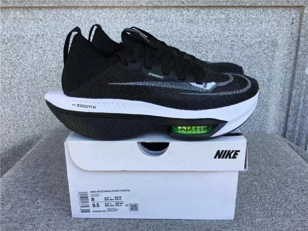 Nike Air Zoom Alphafly Next% Orange Yellow Running Shoes - 8