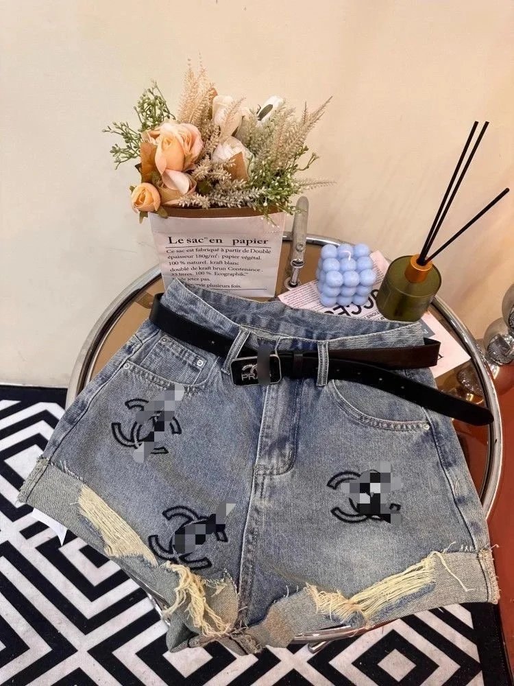 Chanel CC Logo Denim