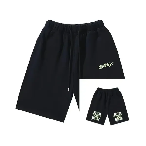 Off-White Industrial Belted Shorts Black/White - 4