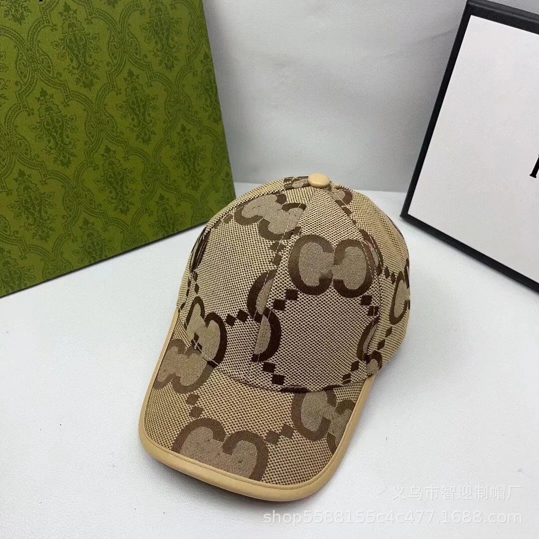 Gucci GG Pattern Mint Green Baseball Cap - 4