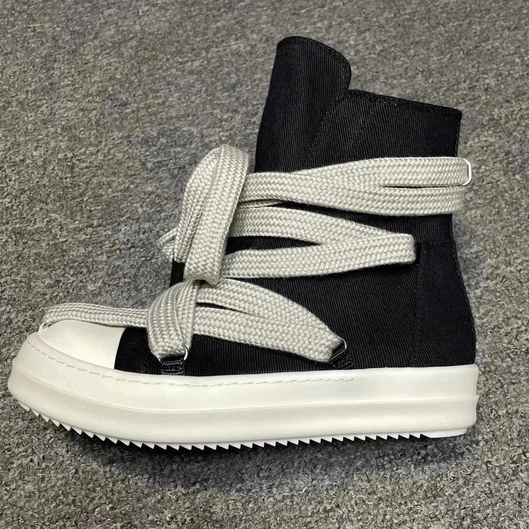 RO Black High Chunky Laces