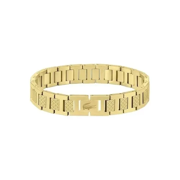 Lacoste Crocodile Charm Necklace Silver and Gold Chain Necklaces - 3