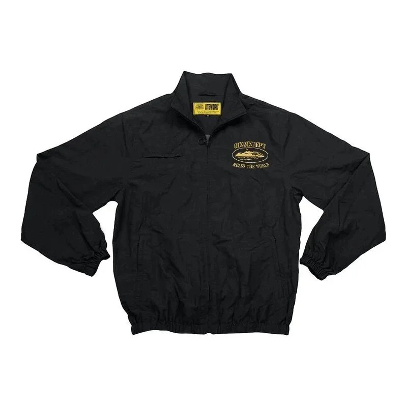 Corteiz Windbreaker Black Jacket - 2