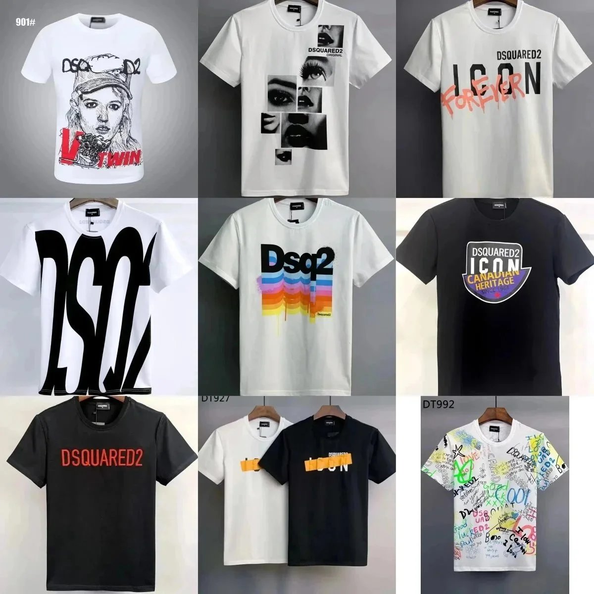 DSQUARED2 Graphic T-Shirts [40 styles]