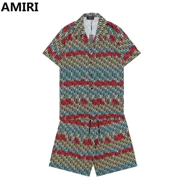 Amiri California Atlas Print Shirt Multicolor - 10