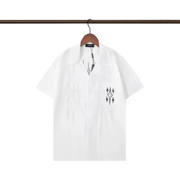 Amiri Graphic Pocket Shirt White - 1