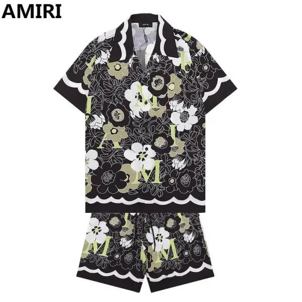 Amiri California Atlas Print Shirt Multicolor - 12