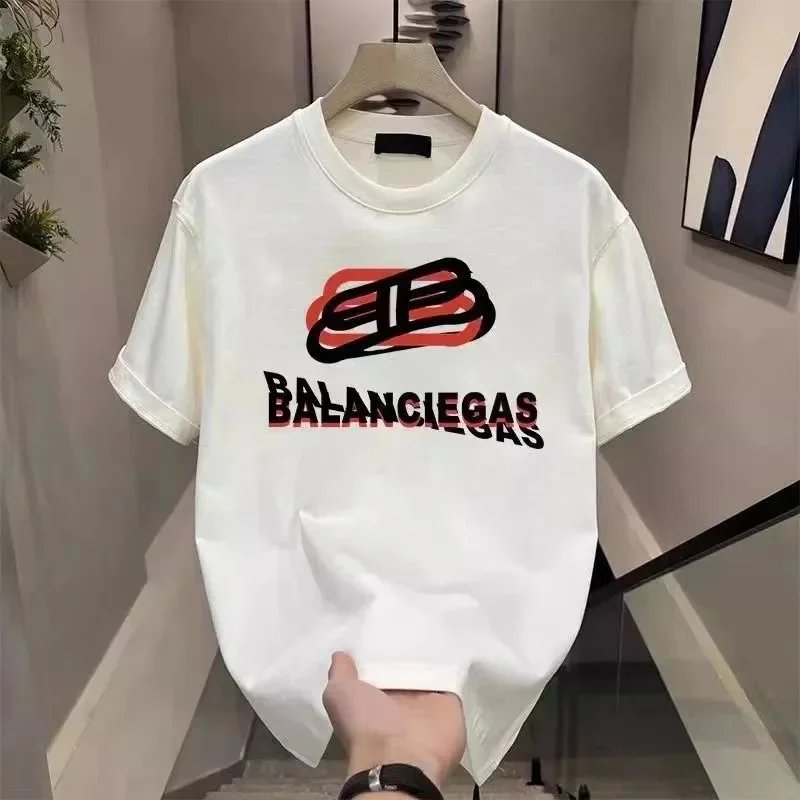 Balenciaga BB Logo Graphic T-Shirts — Multiple Colors product photo 2