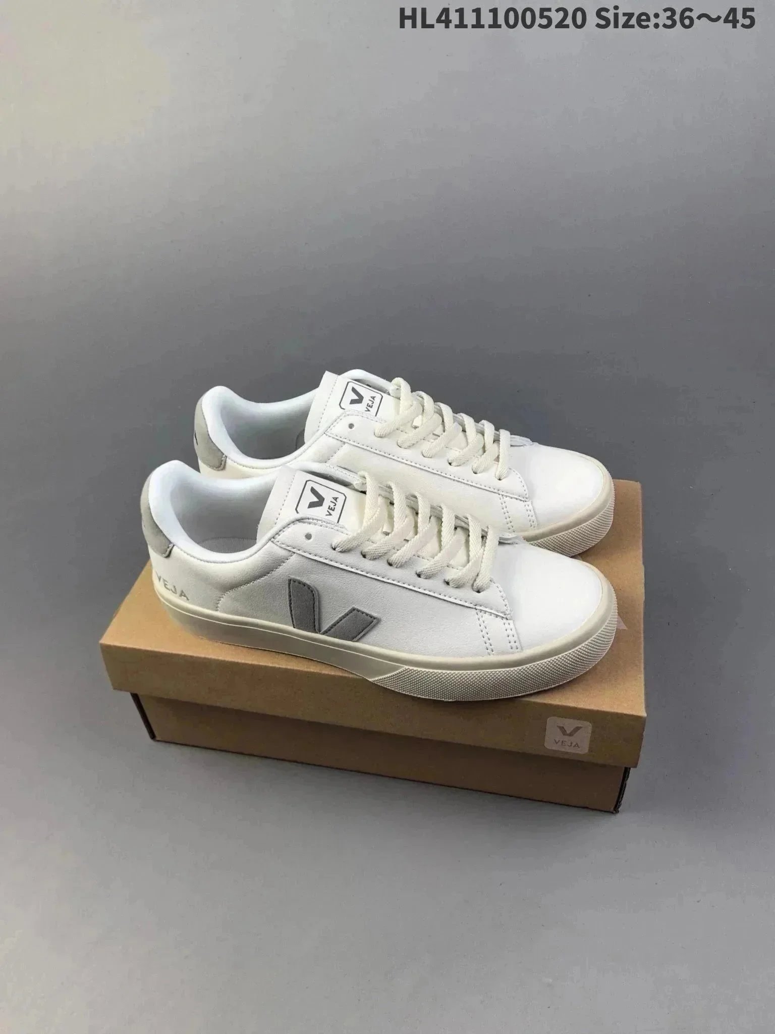 Veja Campo White Green Sneakers - 8