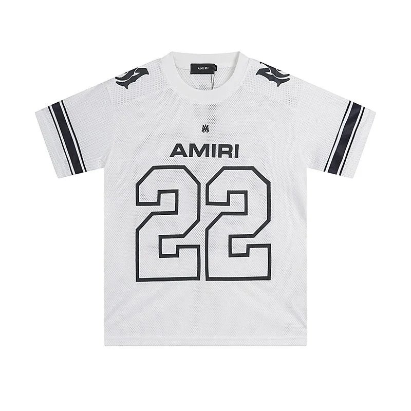 Amiri Mesh Football Jersey White - 3