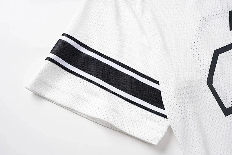 Amiri Mesh Football Jersey White - 7