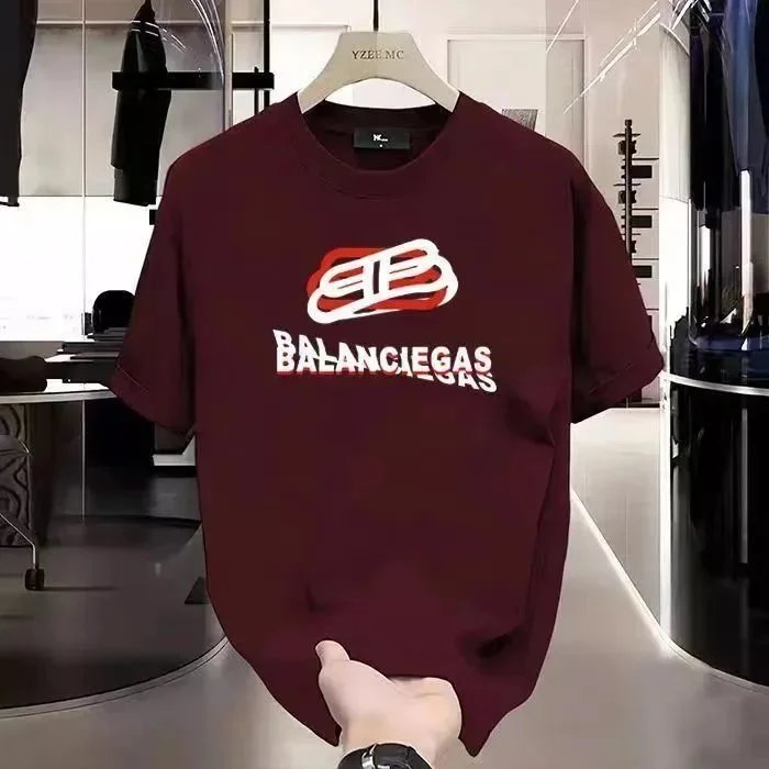 Balenciaga BB Logo Graphic T-Shirts — Multiple Colors product photo 3