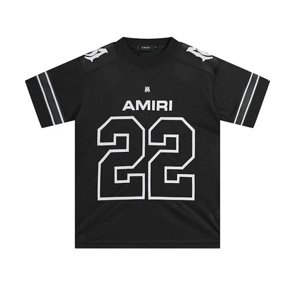 Amiri Football Jersey Black - 1