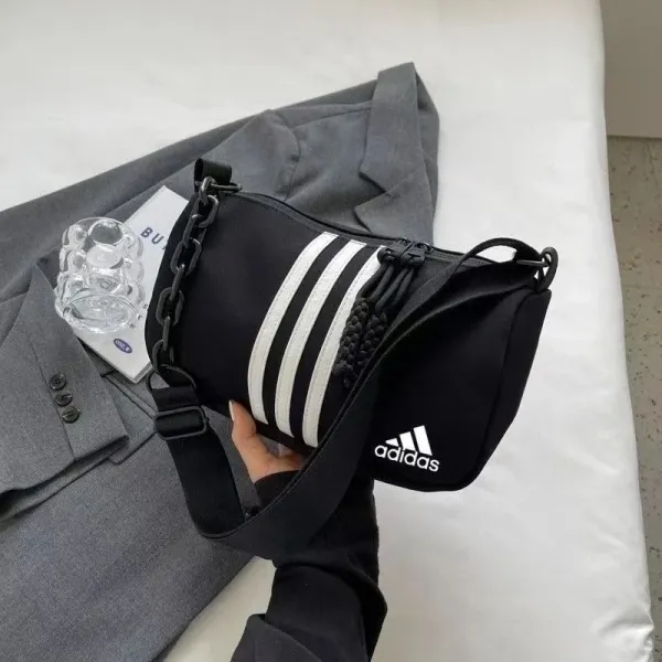 Adidas Originals Three-Stripes Bucket Bag Black - 1