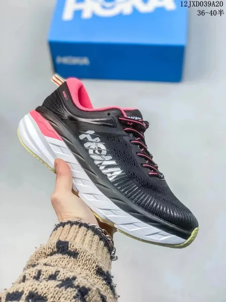 Hoka Speedgoat 5 Burgundy Lime Running Shoes - 11