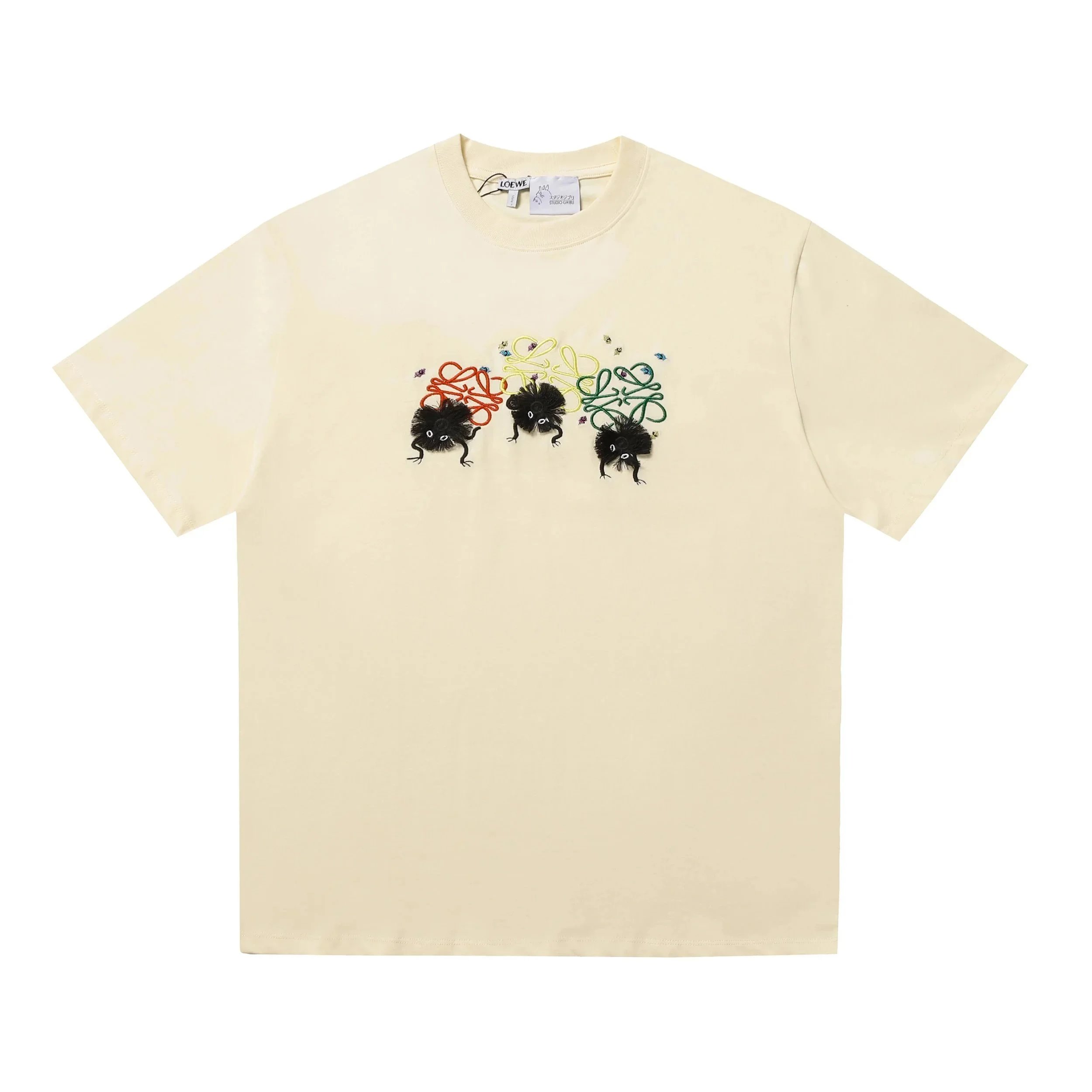 Loewe Four-Color Anagram Polo Black - 8