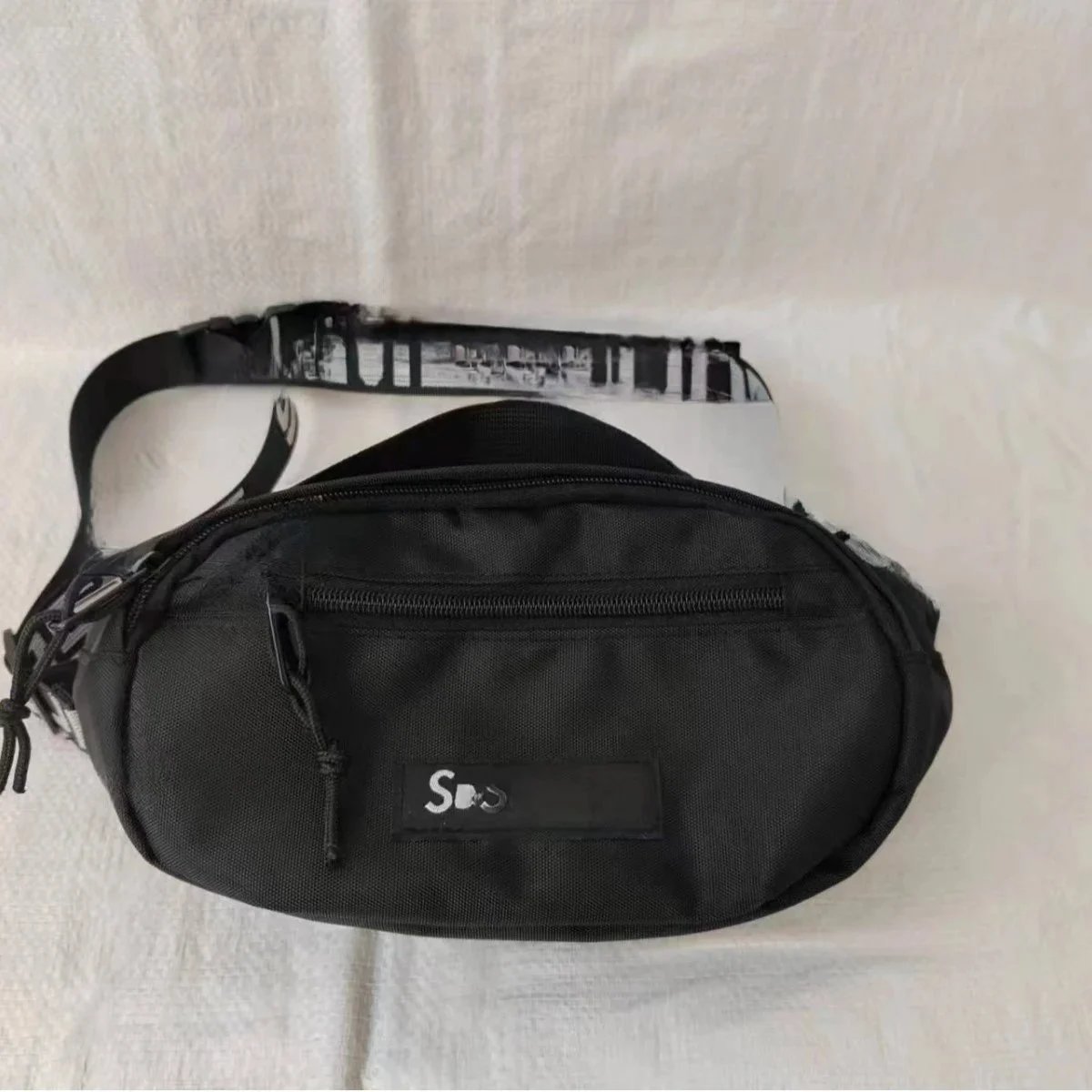Supreme Nylon Waist Bags — Black, Red and Tan product photo 2