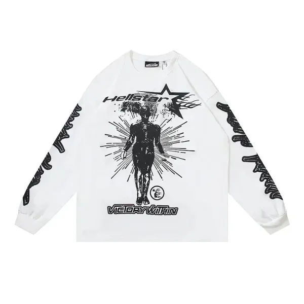 HELLSTAR Path to Paradise Graphic Long Sleeve Tee - 23
