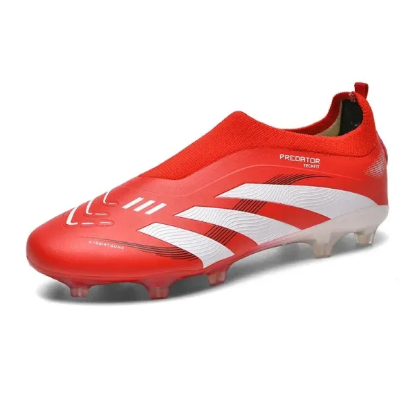 Adidas Predator Techfit Red White Football Cleats - 1
