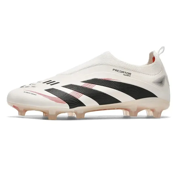 Adidas Predator Techfit Red White Football Cleats - 8