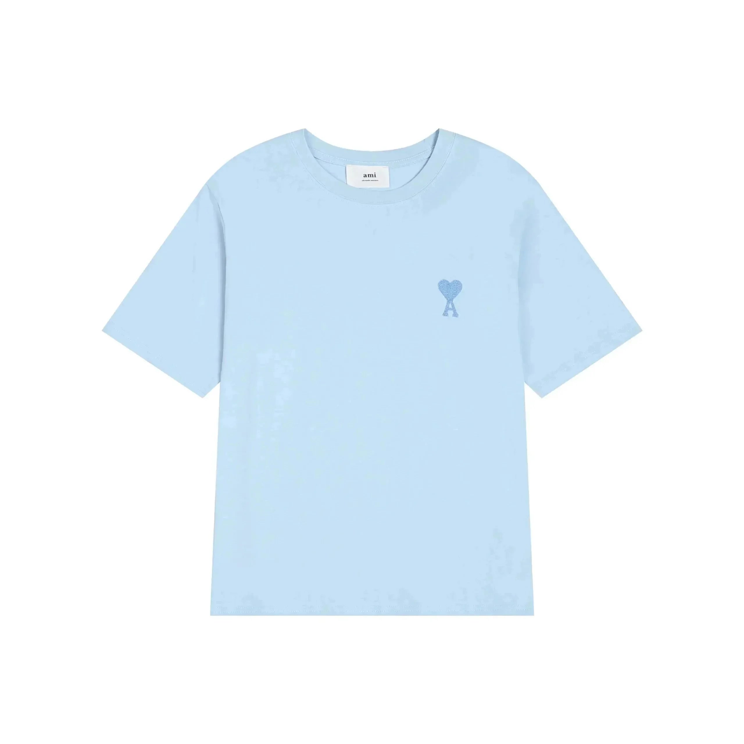 Ami Paris Heart Logo Red T-Shirt - 4