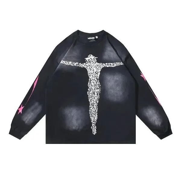 HELLSTAR Path to Paradise Graphic Long Sleeve Tee - 15