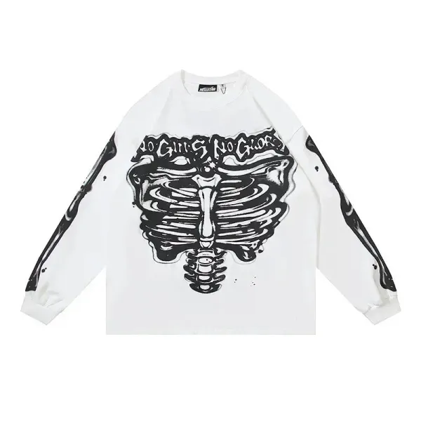 HELLSTAR Path to Paradise Graphic Long Sleeve Tee - 13