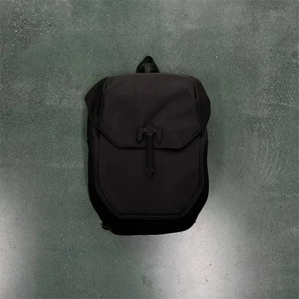 Thom Browne 4-Bar Logo Mini Backpack Black - 4