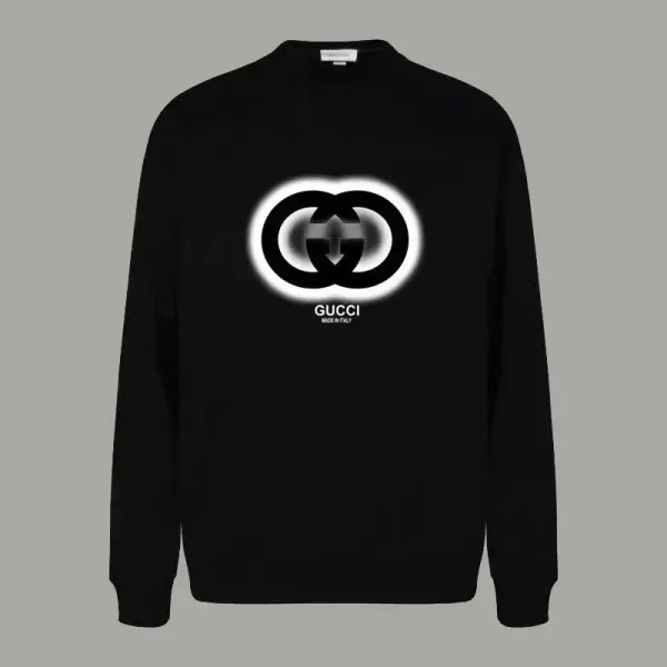 Gucci Double G Glow Black Sweatshirt - 1