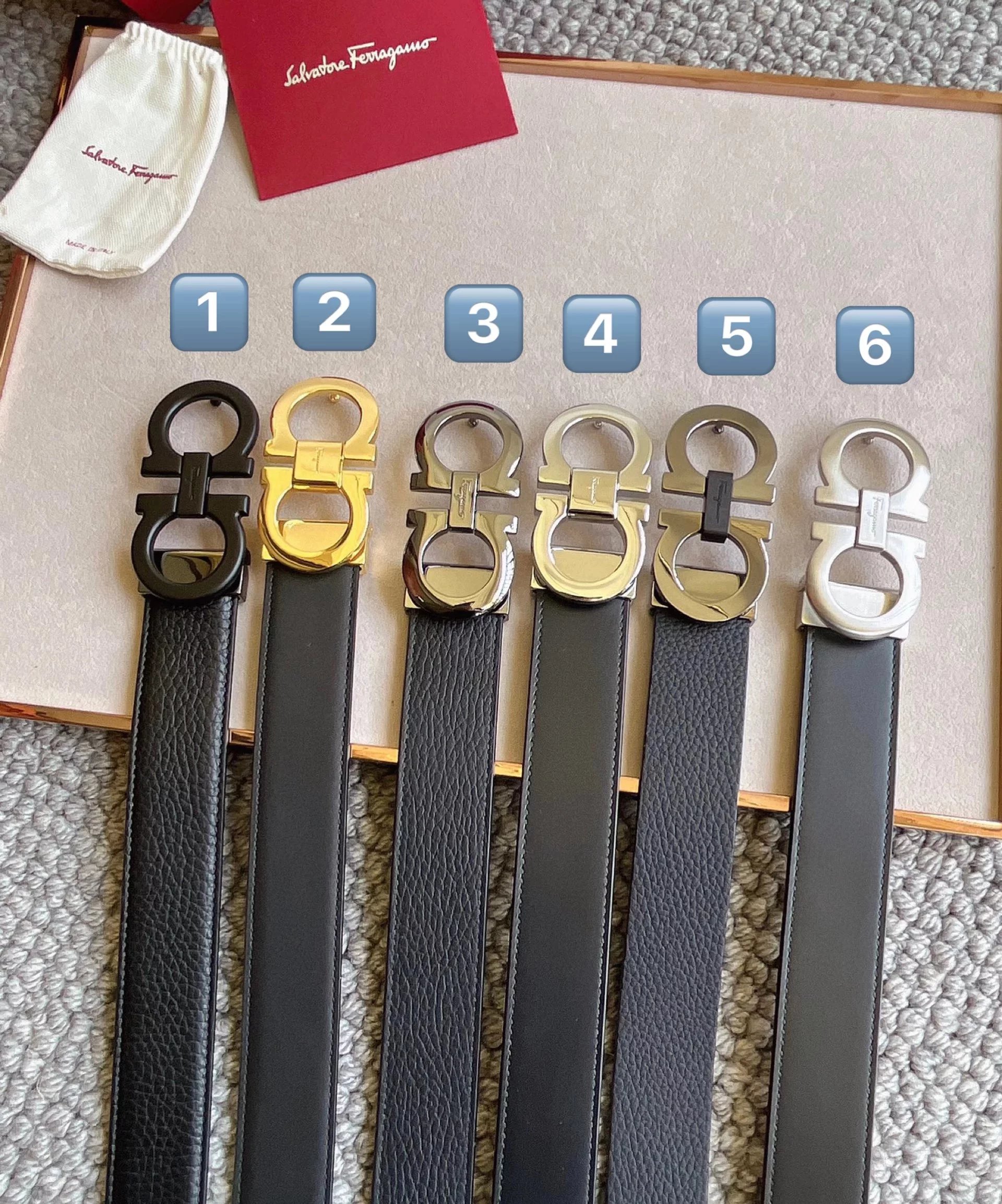 F men's belt can be cut double-sided and made of genuine leather with a width of 3.5. It is a fashionable, casual, versatile business pants belt