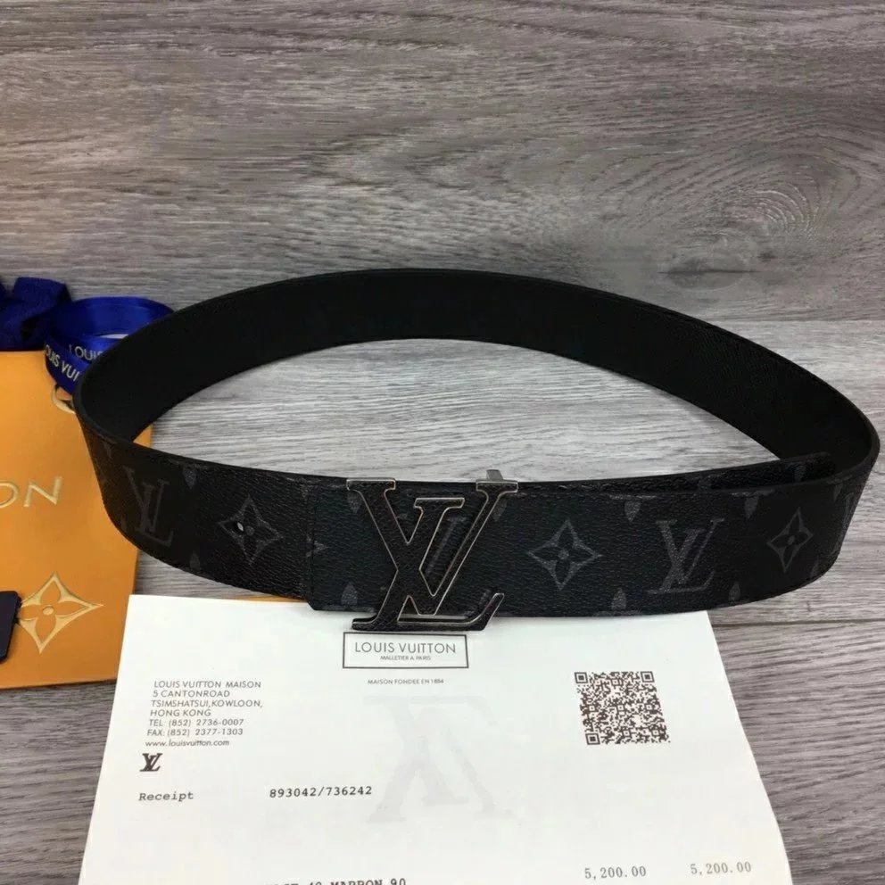 New l men’s leather belt – genuine cowhide, smooth buckle, double-sided, business casual waist belt/pant belt