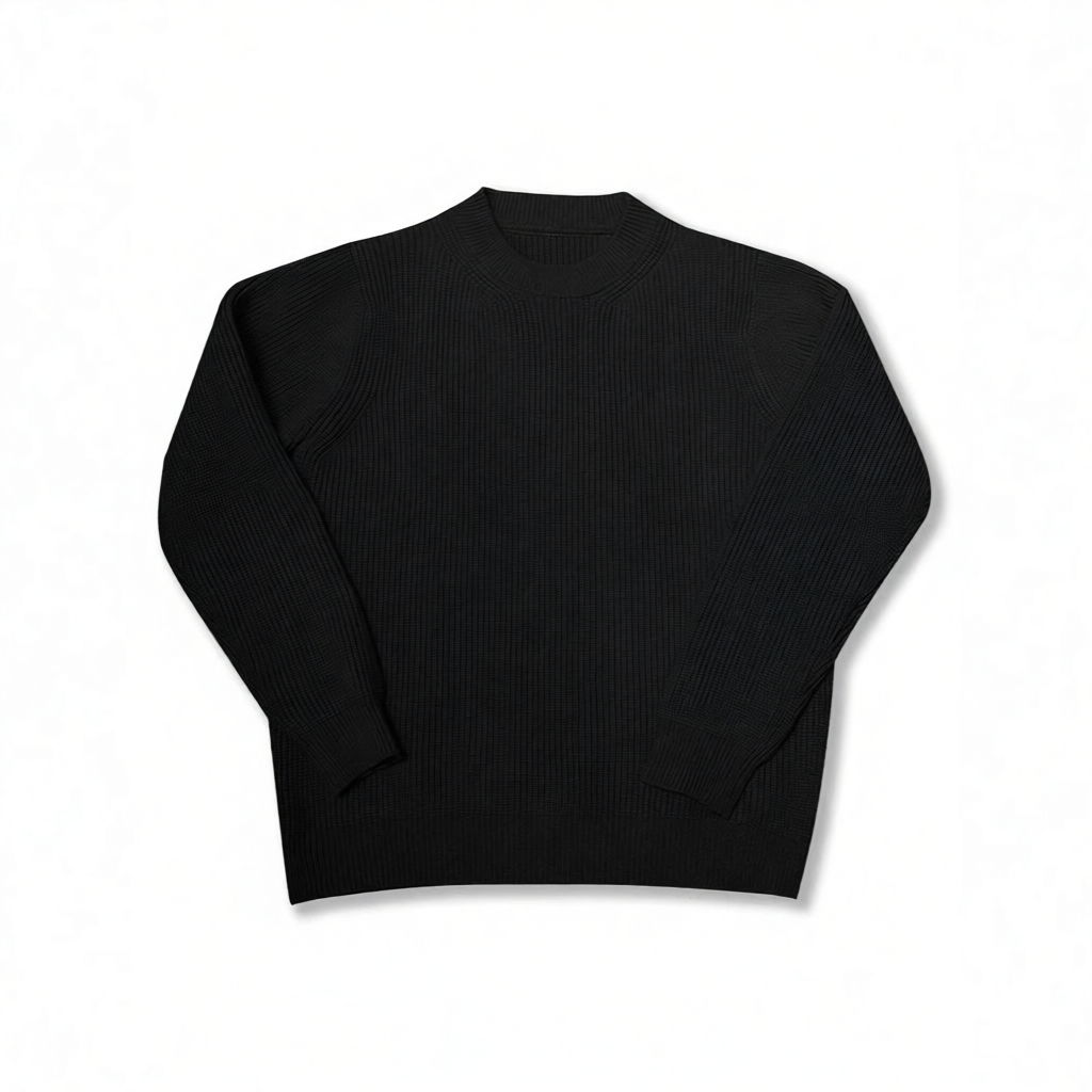 Unisex Crewneck Loose Fit Trendy Long Sleeve Sweater