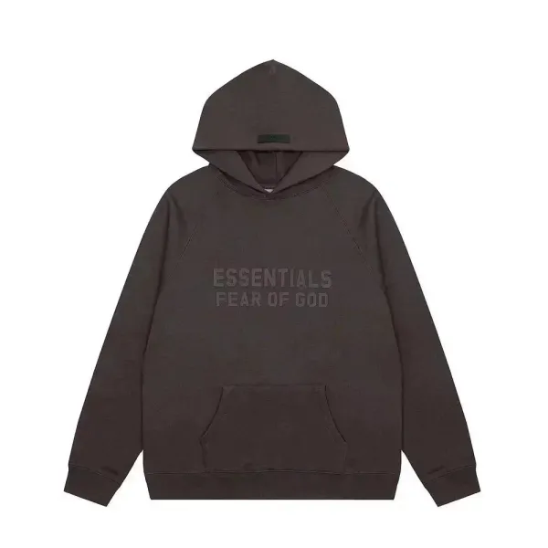 Fear of God Essentials Hoodie Charcoal Gray Hoodie - 1