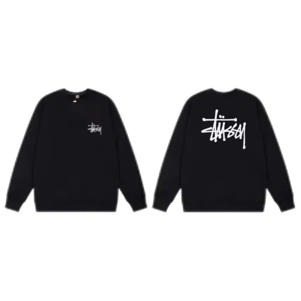 Stüssy World Tour Crewneck Sweatshirt Gray - 7