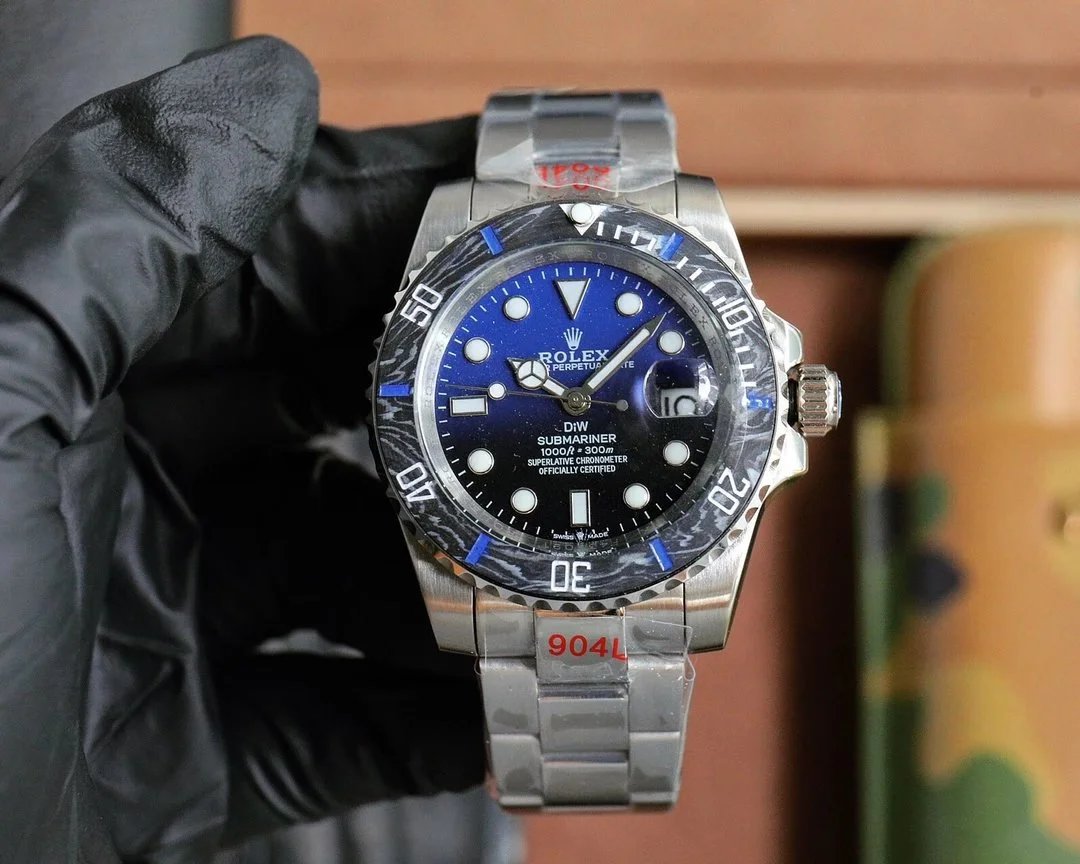 Rolex Submariner Date Black Dial Steel Watch - 13