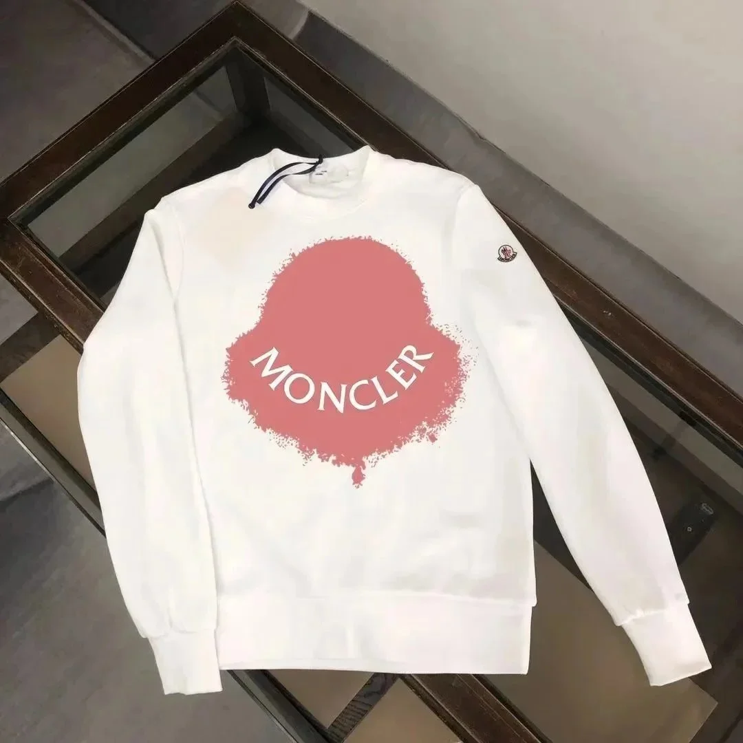 Moncler Paint Splatter Print Sweatshirt [New Style, Unisex, Loose Fit]