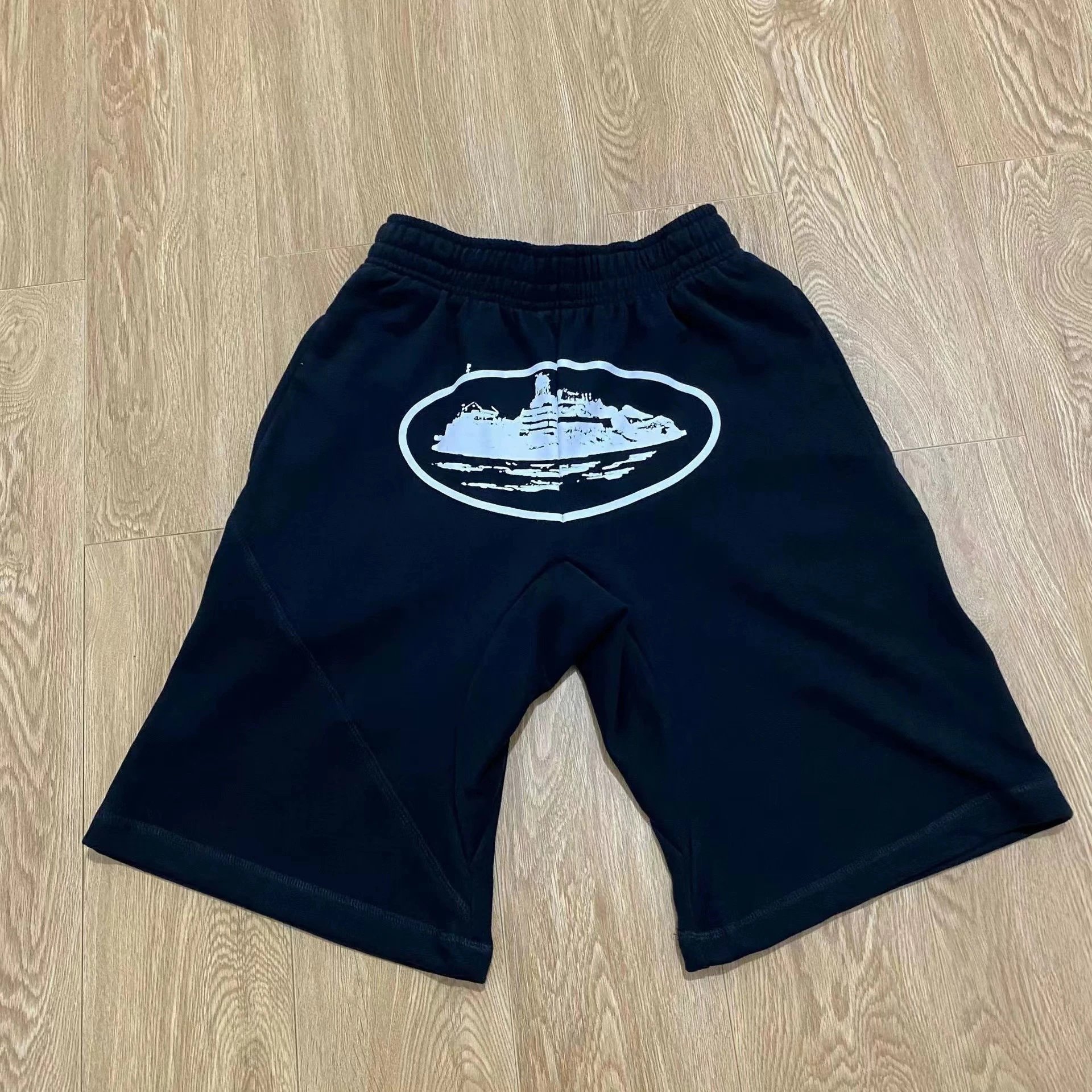 Black Pants with White Graphic (Priority Shipping for Favorites)