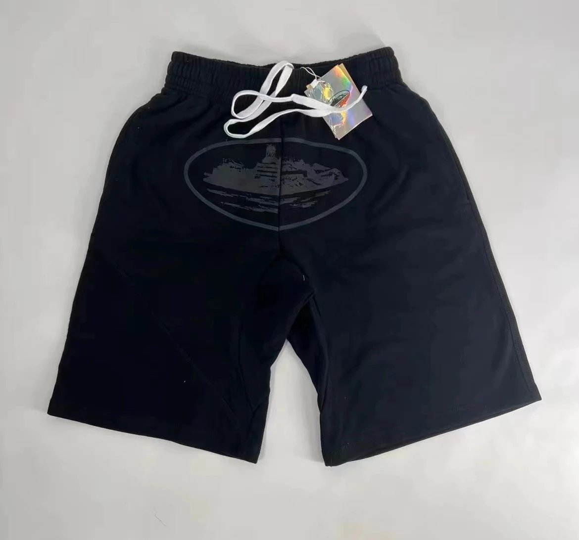 Black Pants with Silver Gray Graphic (Priority Shipping for Favorites)
