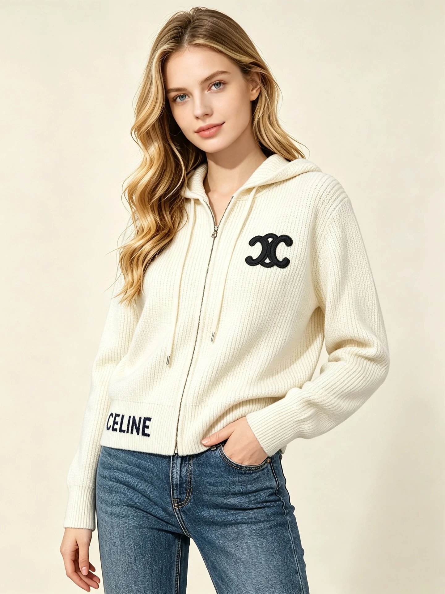 Cream White [Hooded]