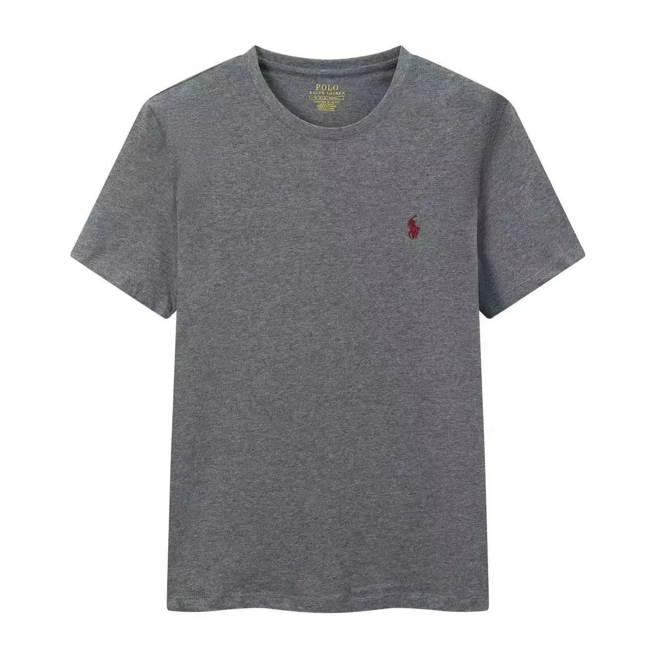 Charcoal Gray with Red Logo