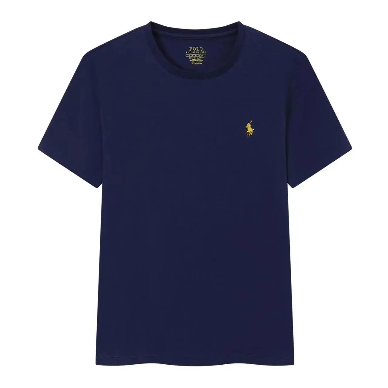 Navy Blue with Gold Logo