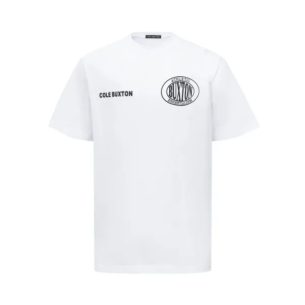Cole Buxton Athletic Essentialism White T-Shirt - 1