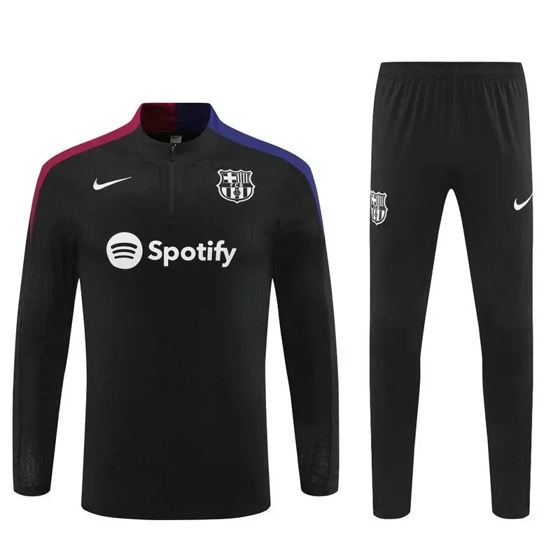 FC Barcelona Nike Training Tracksuit Set Black