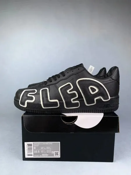 Nike Air Force 1 Low PRM CFM FLEA Black/White Sneakers - 1