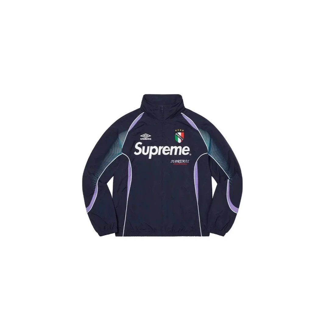 Supreme Jackets Zip-Up Football Track Jacket image 5