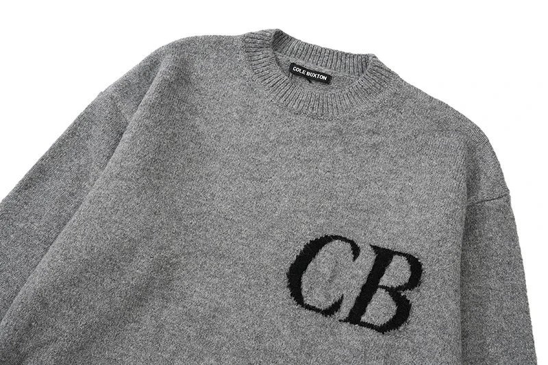 CB Knit Sweater Black - 3
