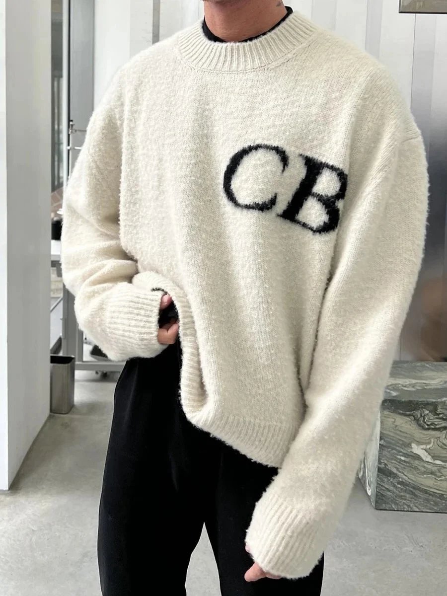 CB Knit Sweater Black - 11